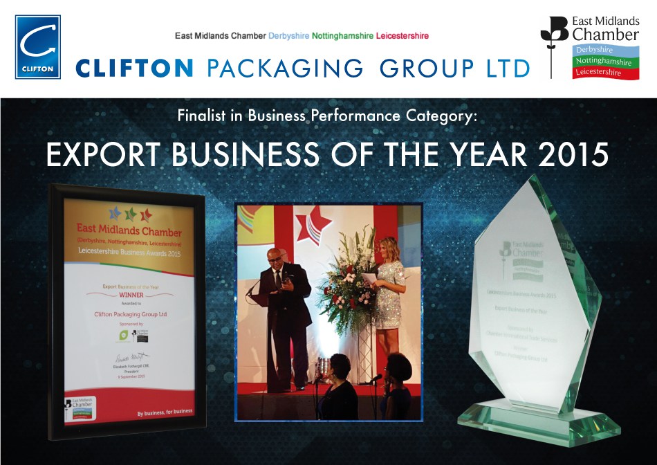 EXPORT BUSINESS OF THE YEAR 2015